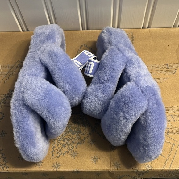 Ugg Oh Yeah Fluff Slide Slipper Size 7 NEW - Picture 12 of 13
